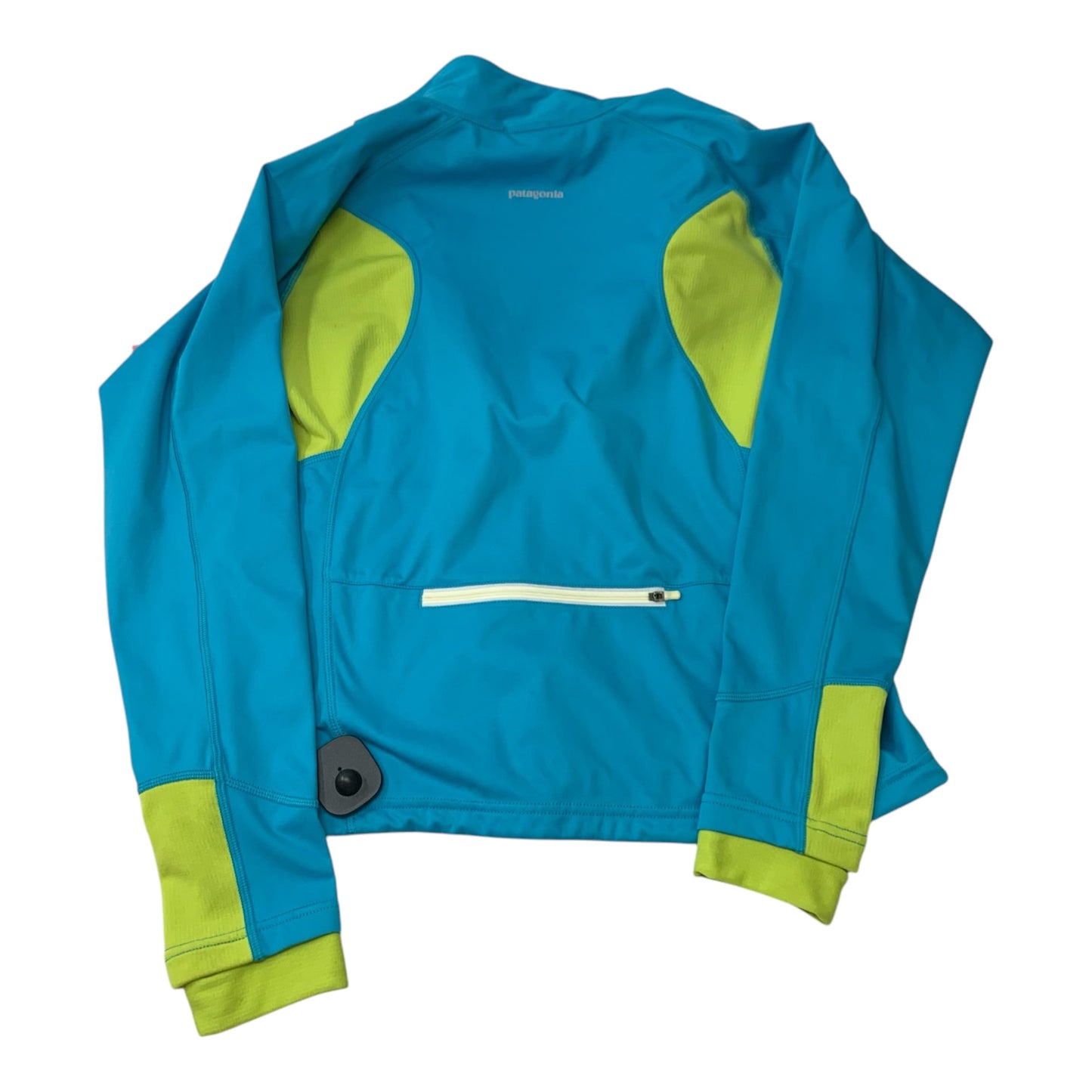 Athletic Jacket By Patagonia In Blue, Size: M