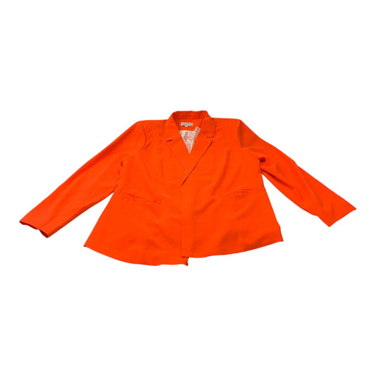 Blazer By Skies Are Blue In Orange, Size: 2x