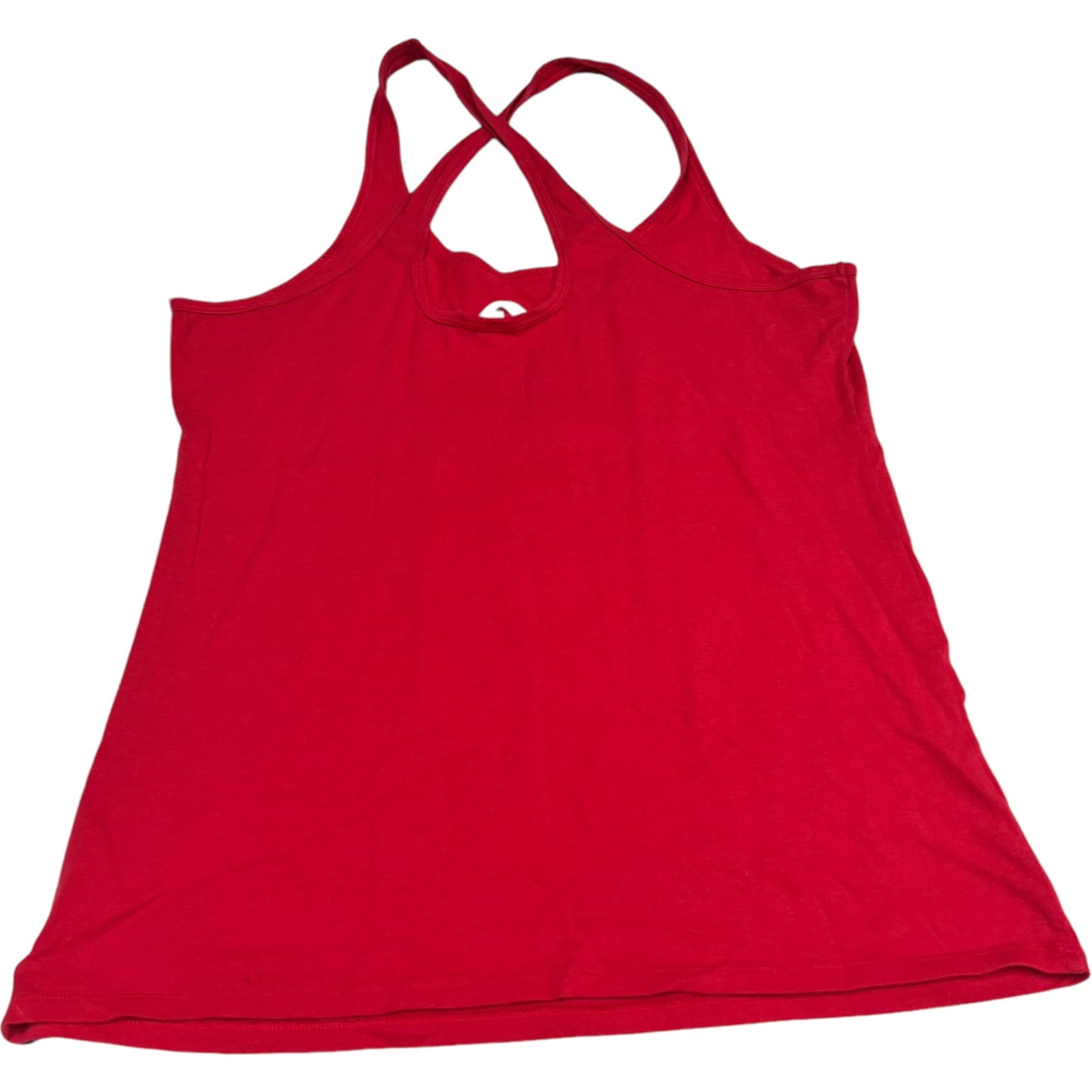 Top Sleeveless By Victorias Secret In Red, Size: L