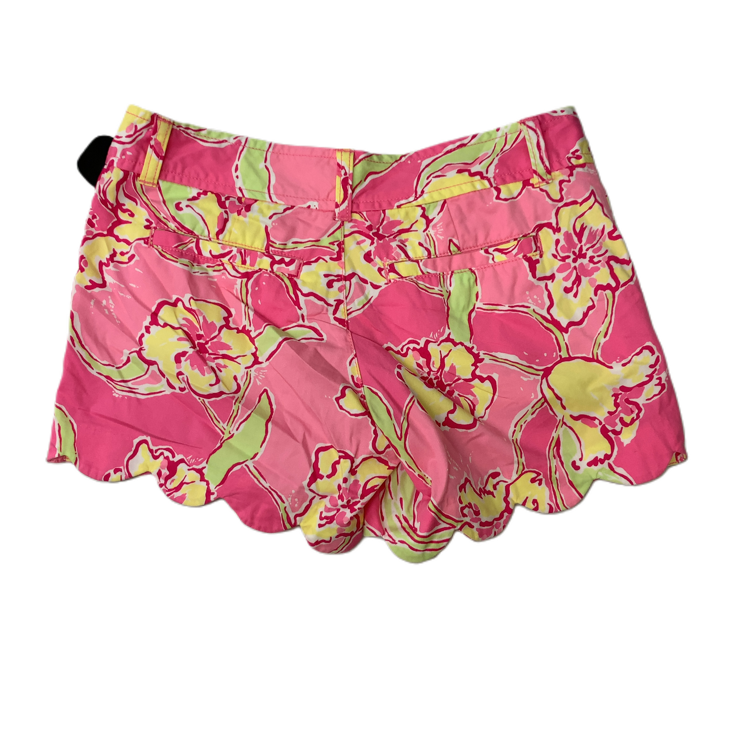 Pink & Yellow  Shorts Designer By Lilly Pulitzer  Size: 00