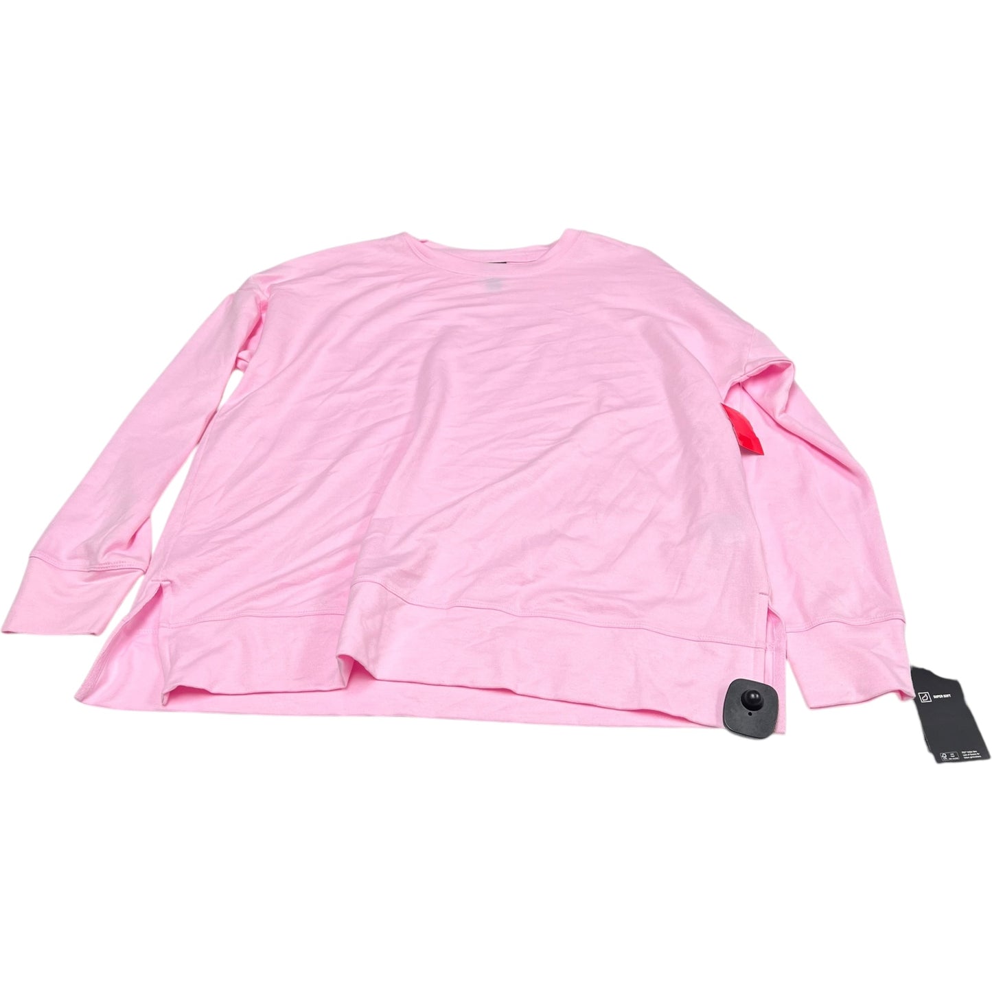 Athletic Top Long Sleeve Crewneck By Ideology In Pink, Size: M