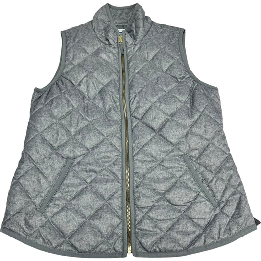 Vest Puffer & Quilted By Old Navy In Grey, Size: S