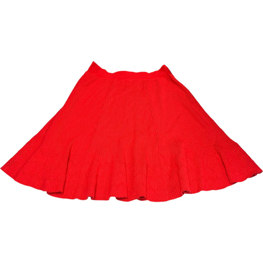 Skirt Mini & Short By Maeve In Orange, Size: S