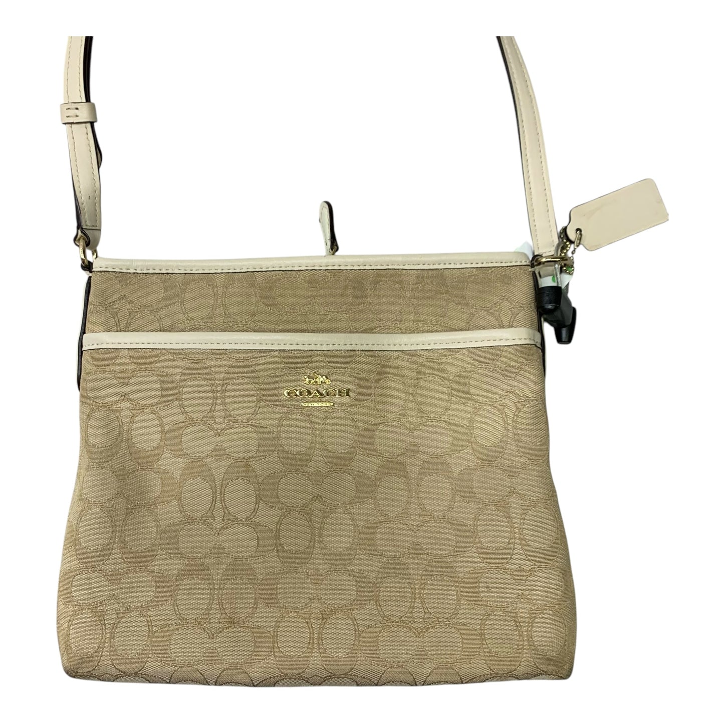 Crossbody Designer By Coach, Size: Medium