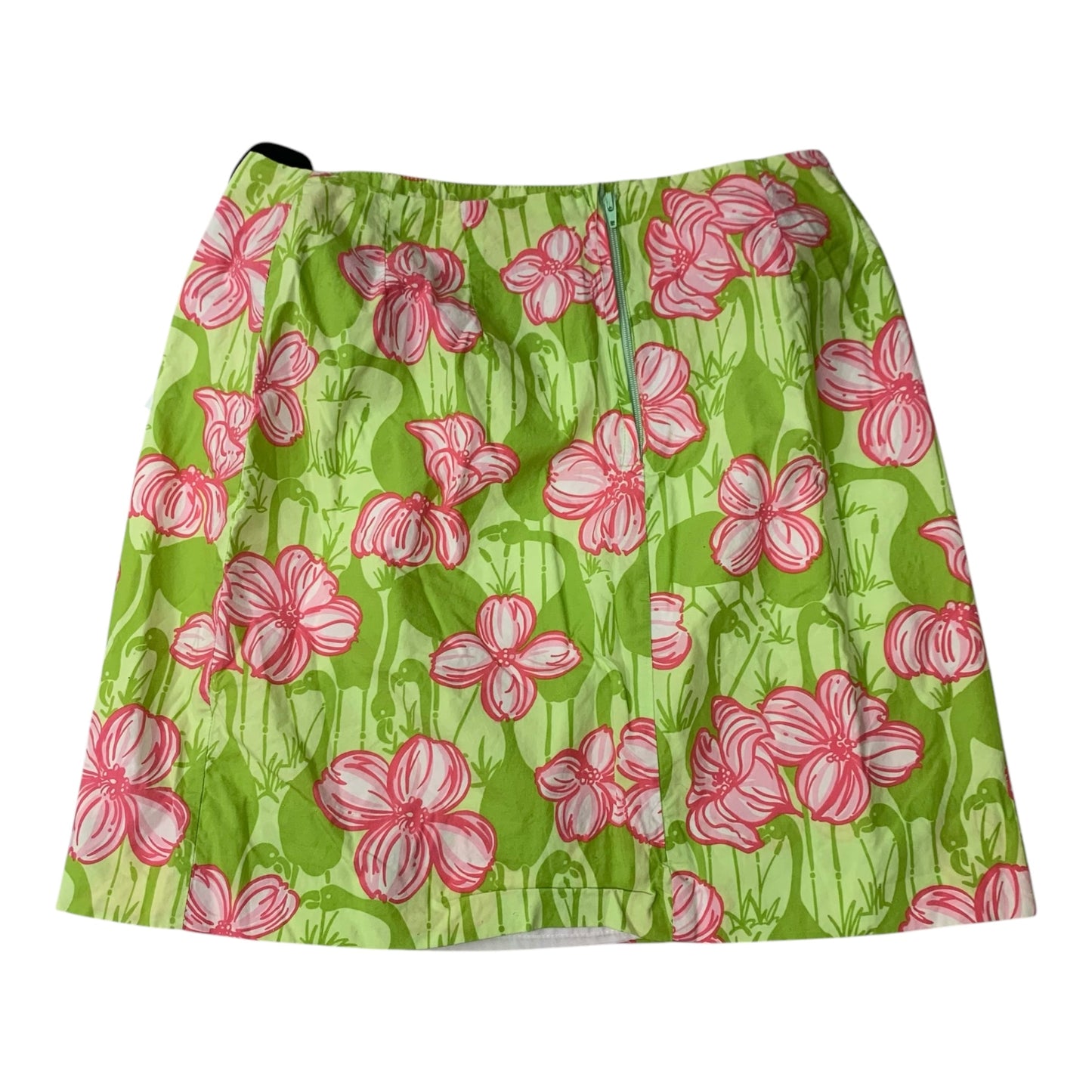 Skirt Designer By Lilly Pulitzer In Green & Pink, Size: S