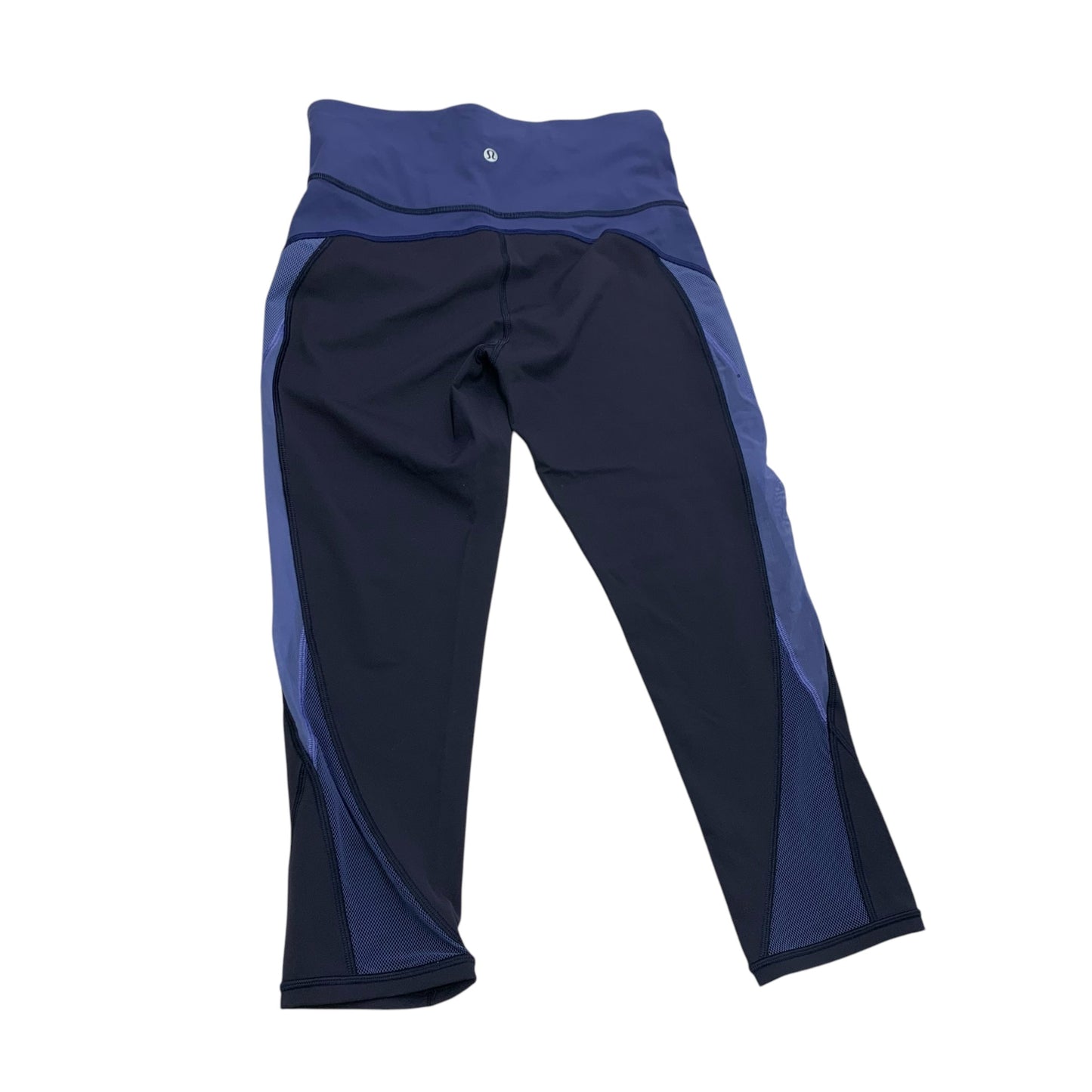 Athletic Leggings Capris By Lululemon In Blue, Size: M