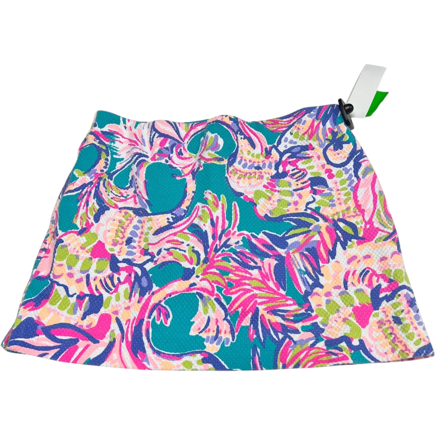 Skort Designer By Lilly Pulitzer In Floral Print, Size: M