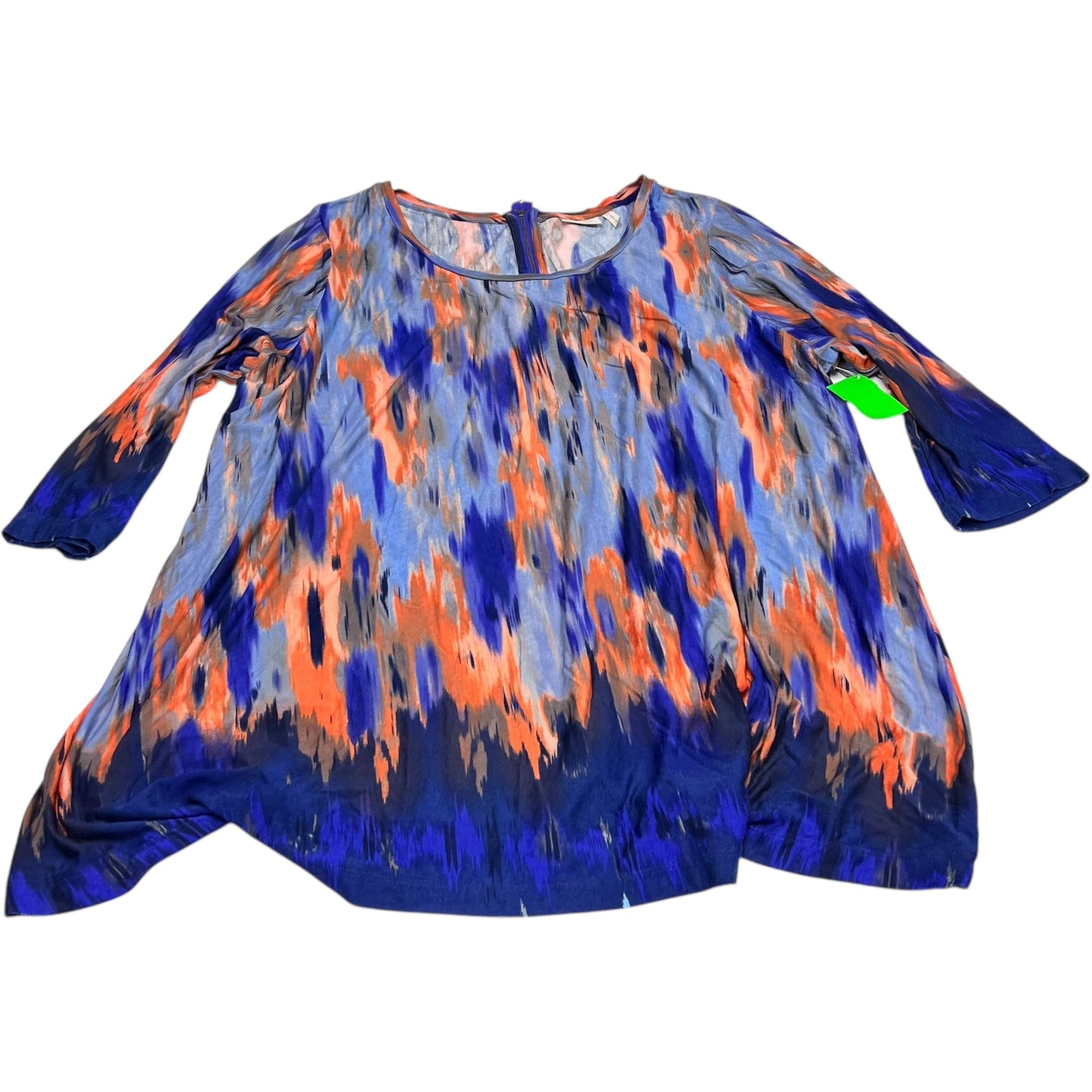 Top Long Sleeve By Logo In Multi-colored, Size: 2x