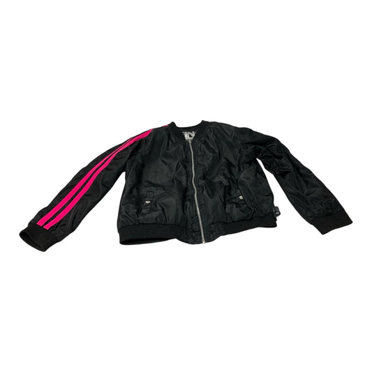 Athletic Jacket By New Look In Black, Size: 1x