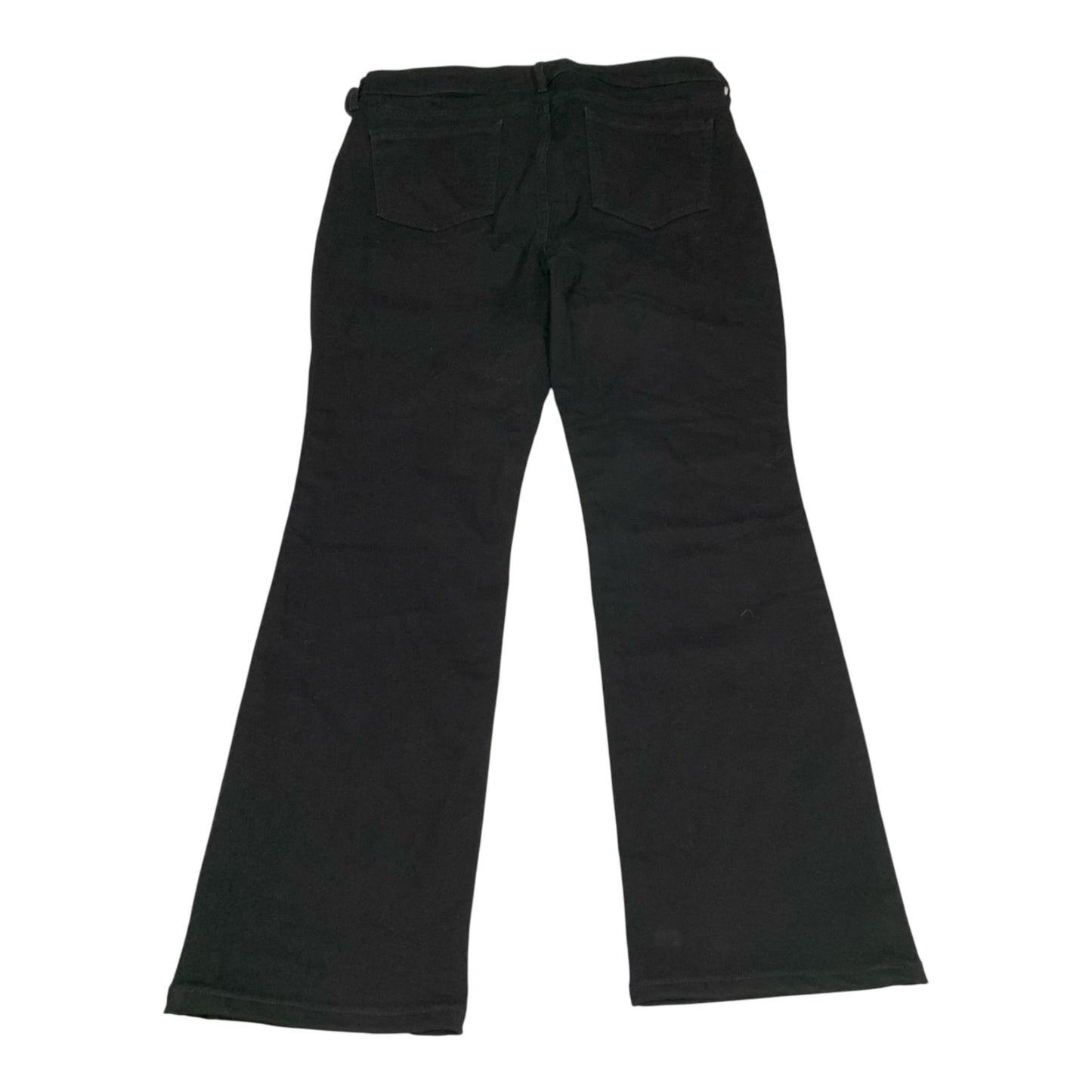 Jeans Straight By Not Your Daughters Jeans In Black Denim, Size: 14