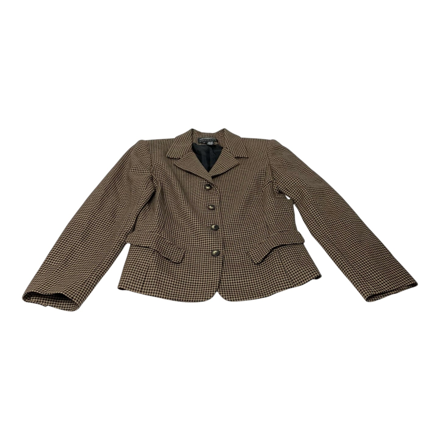 Blazer By Liz Claiborne In Black & Brown, Size: M