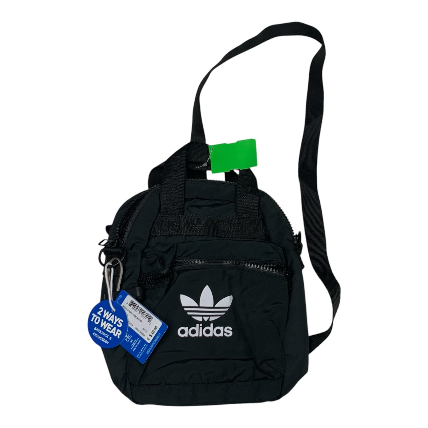 Backpack By Adidas, Size: Small