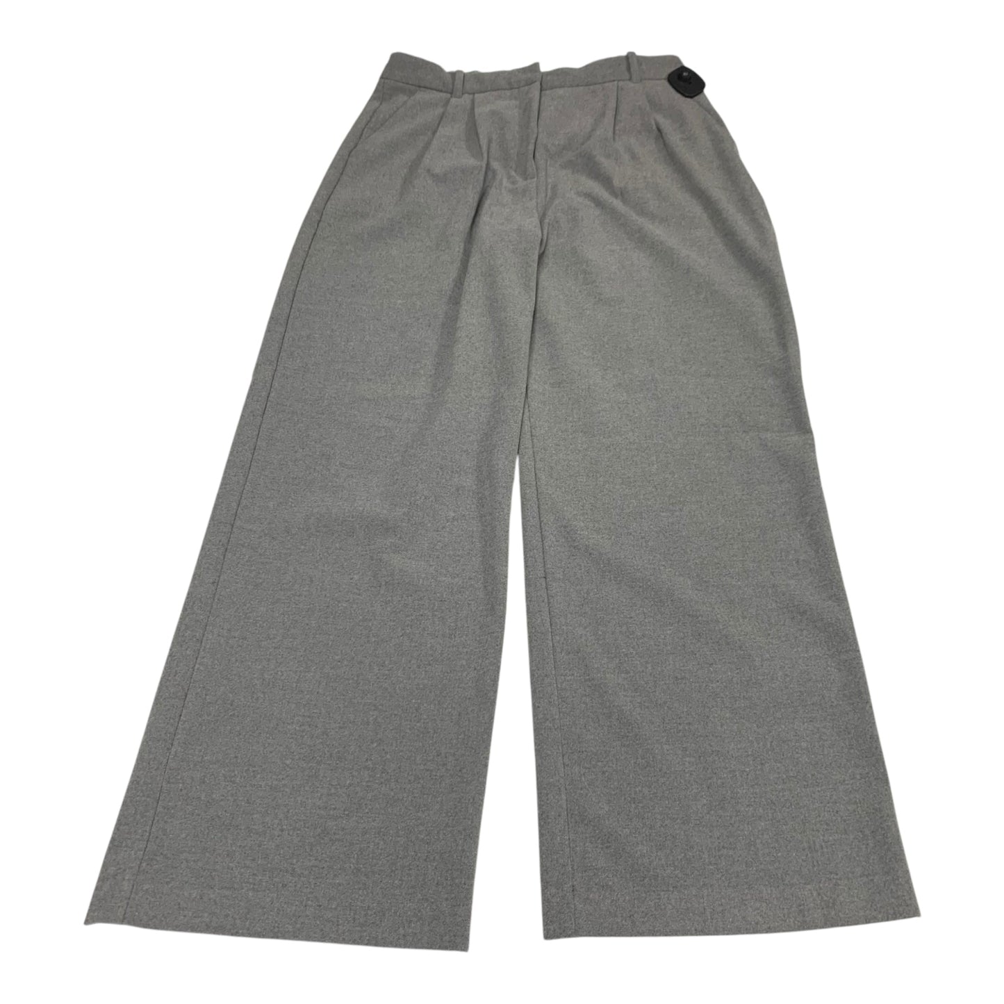 Pants Wide Leg By Abercrombie And Fitch In Grey, Size: L