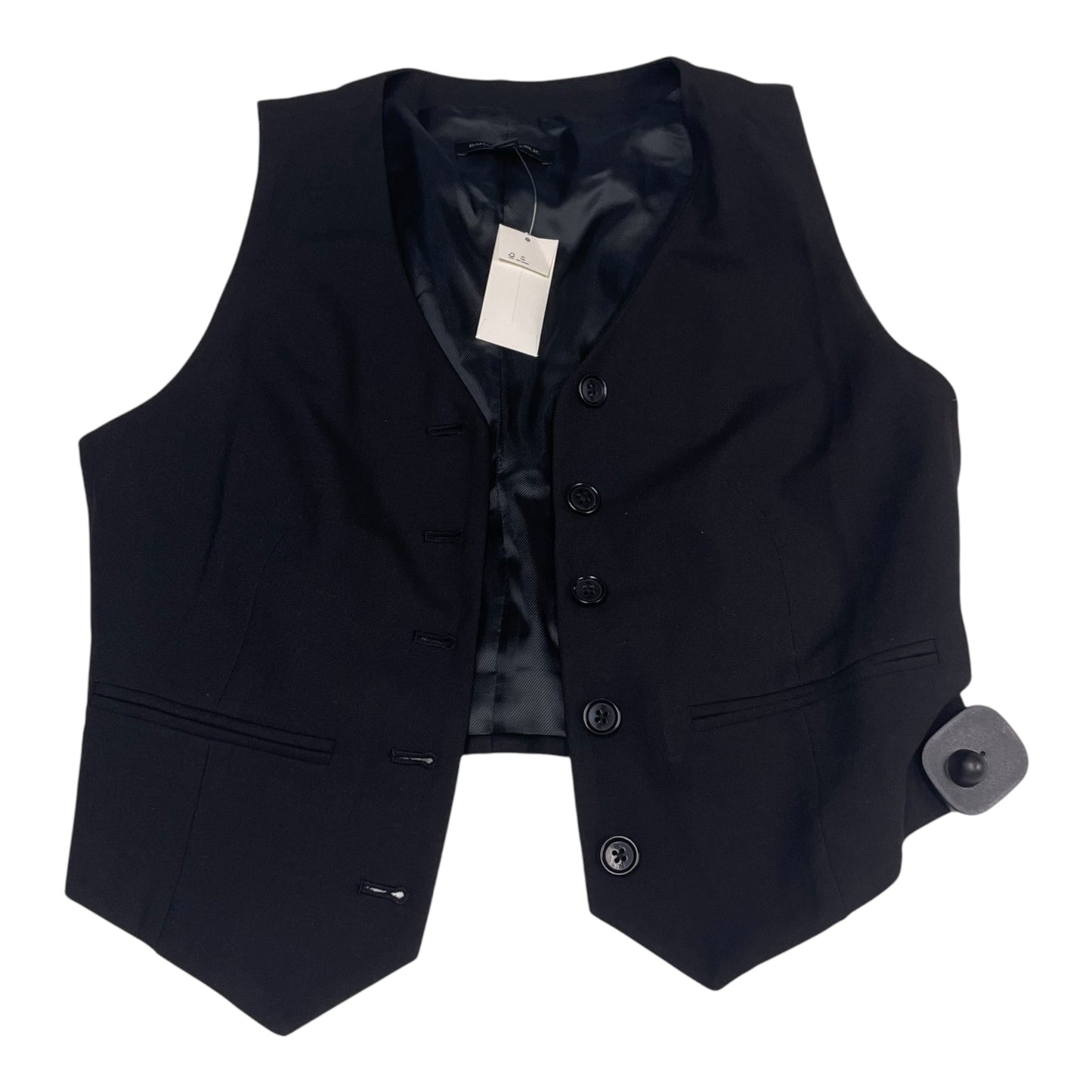 Vest Other By Banana Republic In Black, Size: S