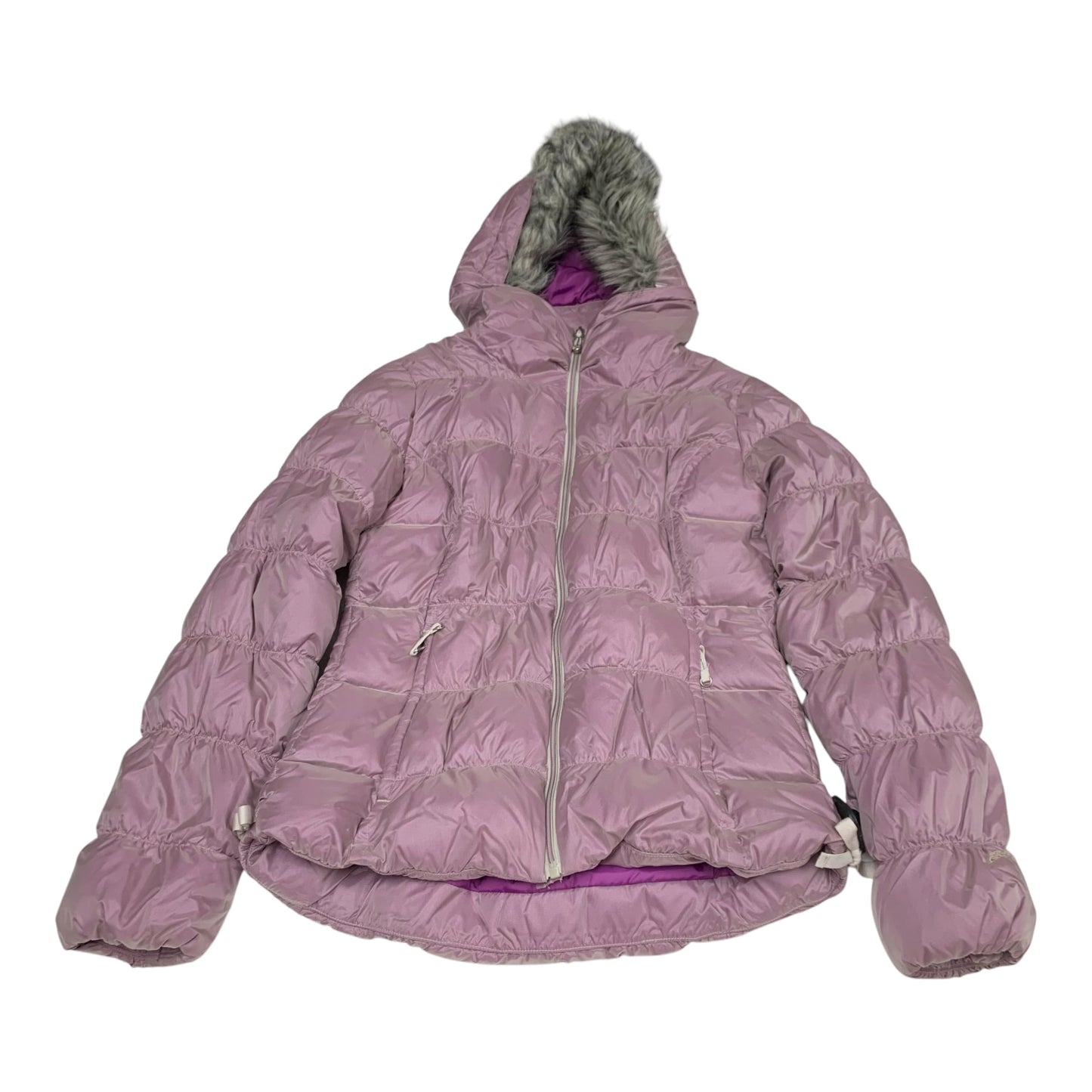 Jacket Puffer & Quilted By Eddie Bauer In Purple, Size: S