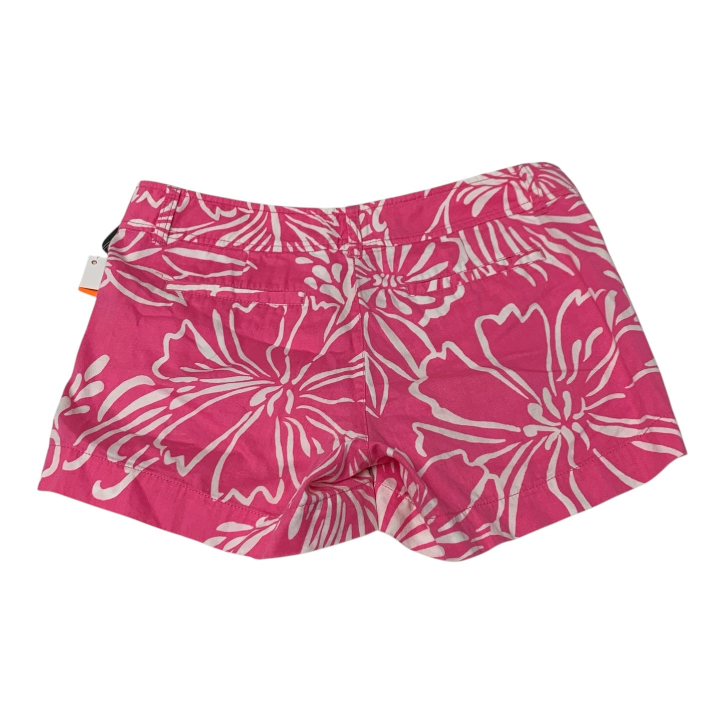 Shorts Designer By Lilly Pulitzer In Pink & White, Size: 6