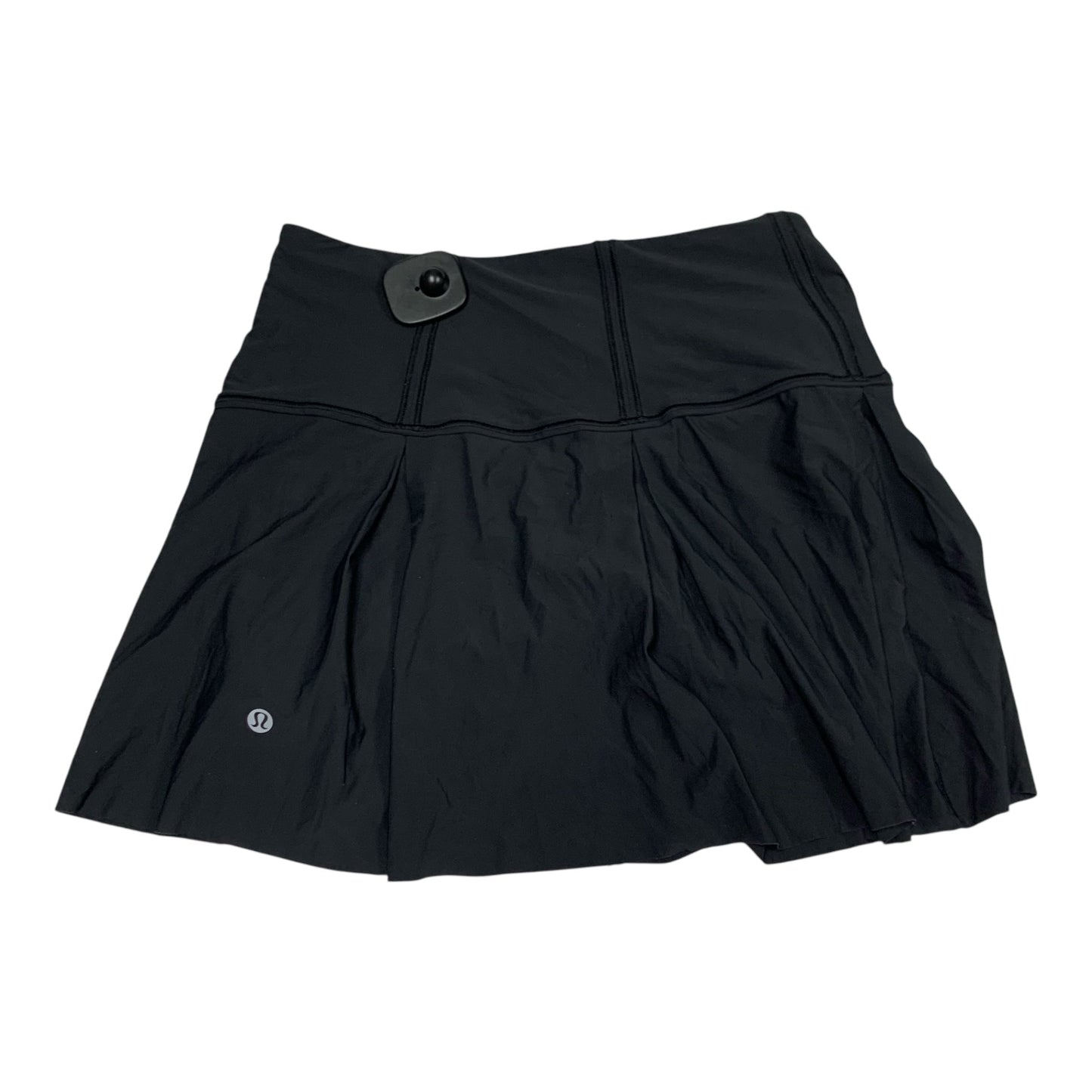 Athletic Skort By Lululemon In Black, Size: S