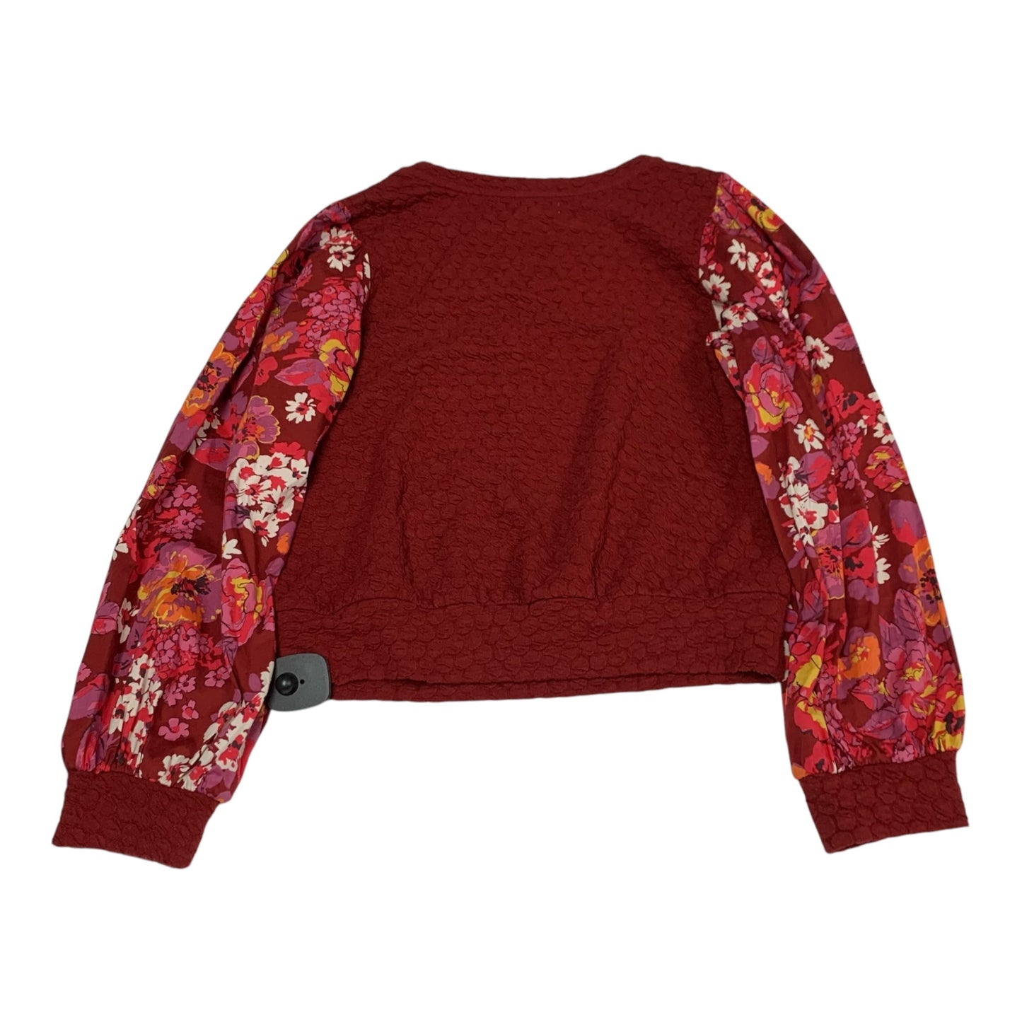 Top Long Sleeve By Porridge In Red, Size: Xs