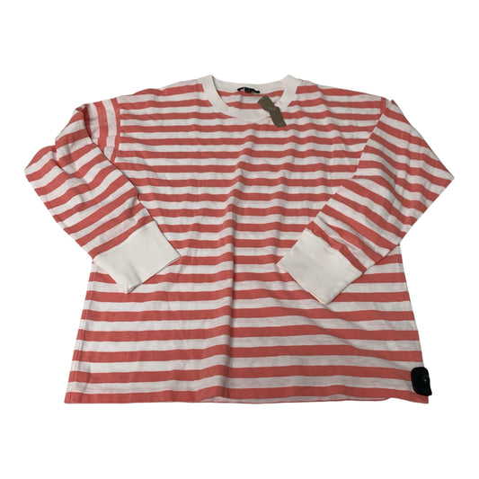 Top Long Sleeve By J. Crew In Striped Pattern, Size: S