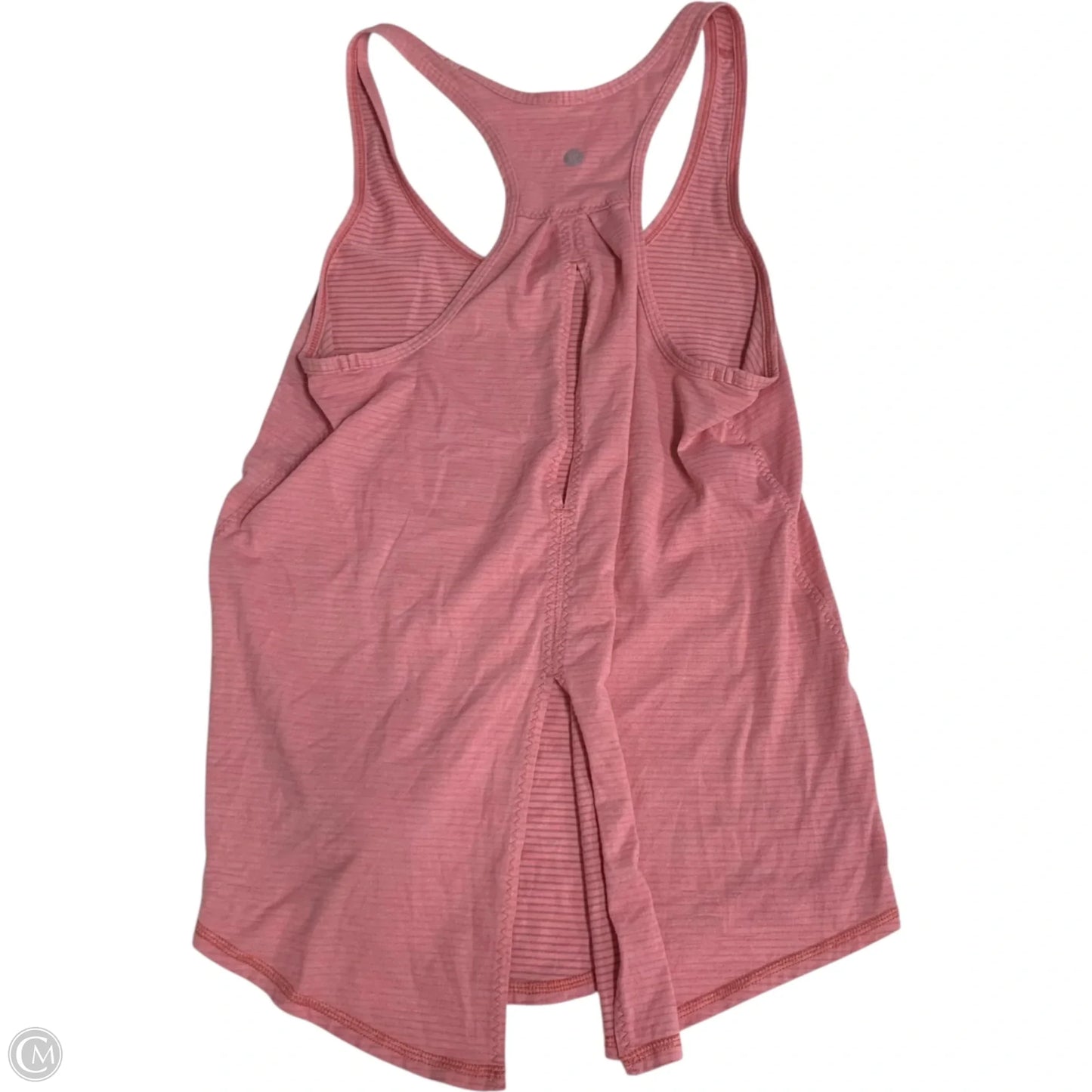Athletic Tank Top By Lululemon In Grey & Pink, Size: S