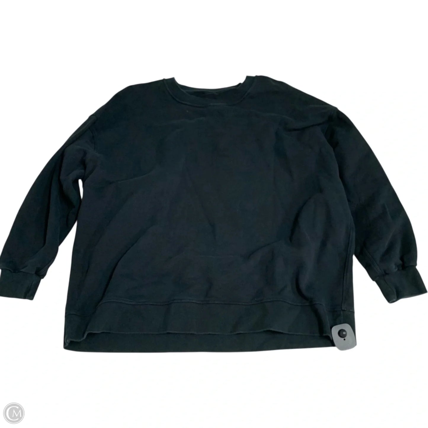 Athletic Sweatshirt Crewneck By Lululemon In Black, Size: 14
