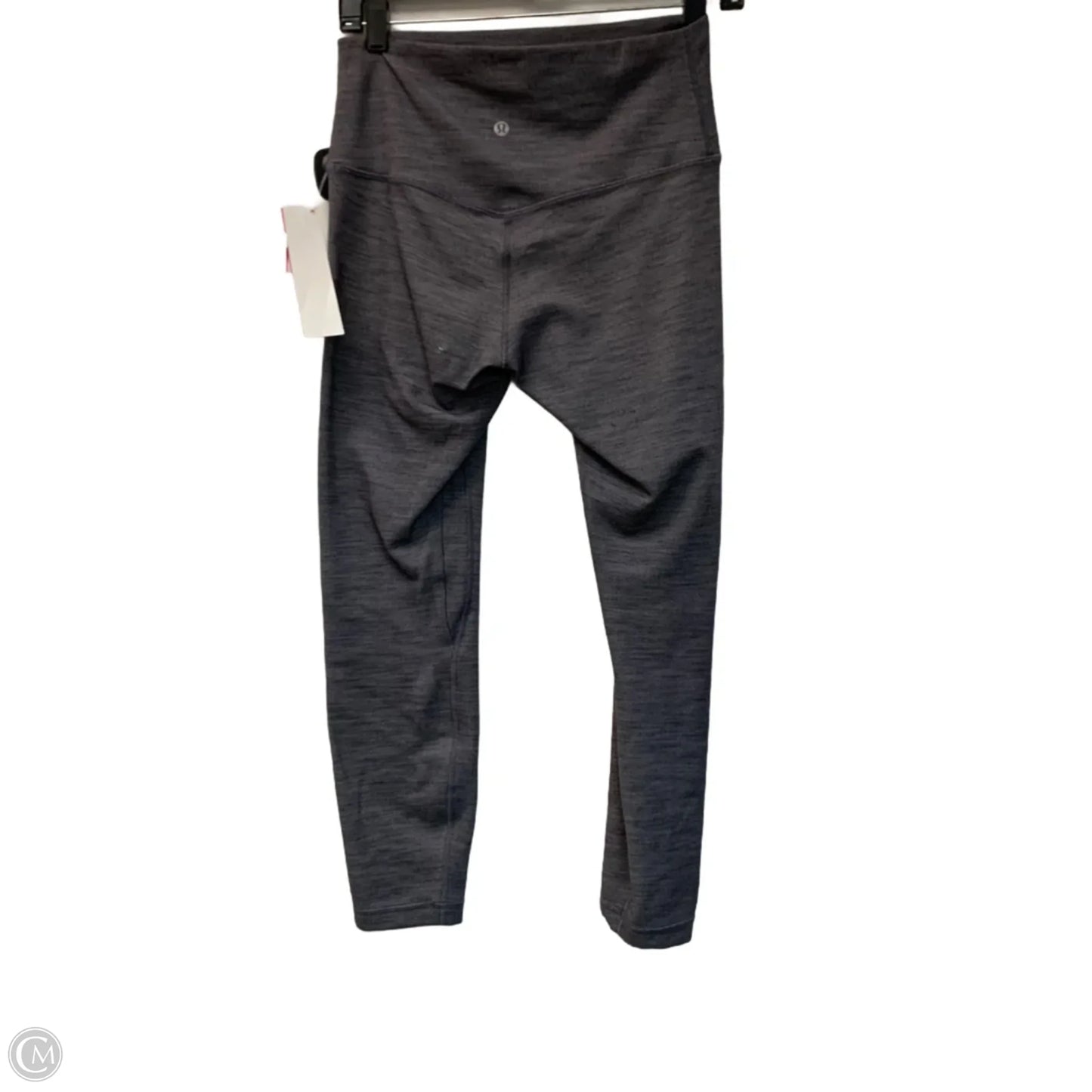 Athletic Leggings Capris By Lululemon In Grey, Size: M