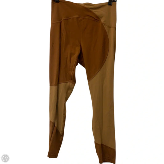 Athletic Leggings By Lululemon In Brown, Size: 8