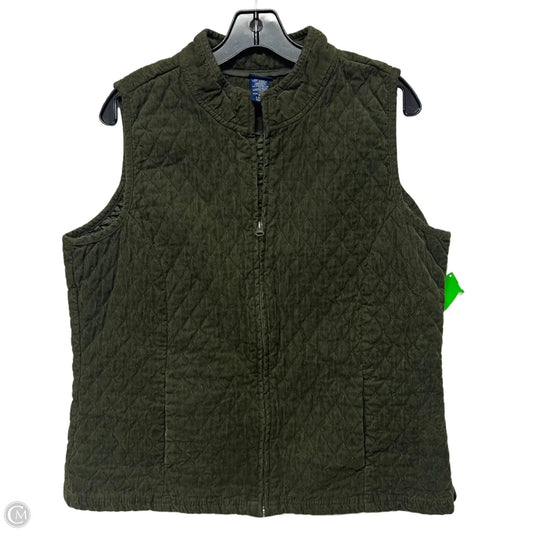 Vest Other By Basic Editions In Green, Size: L