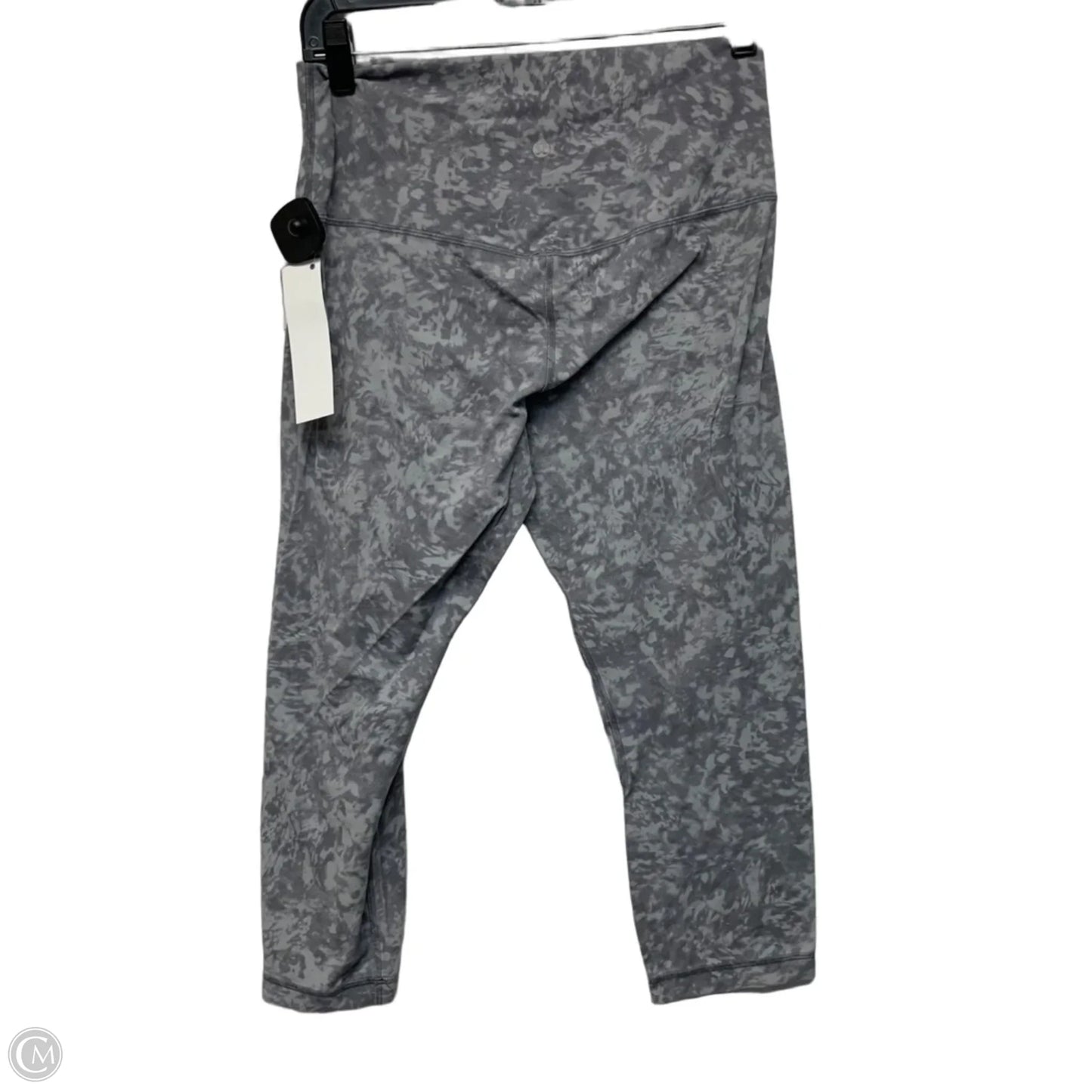 Athletic Leggings Capris By Lululemon In Grey, Size: M