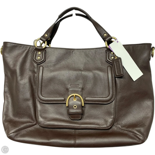 Handbag Designer By Coach, Size: Large