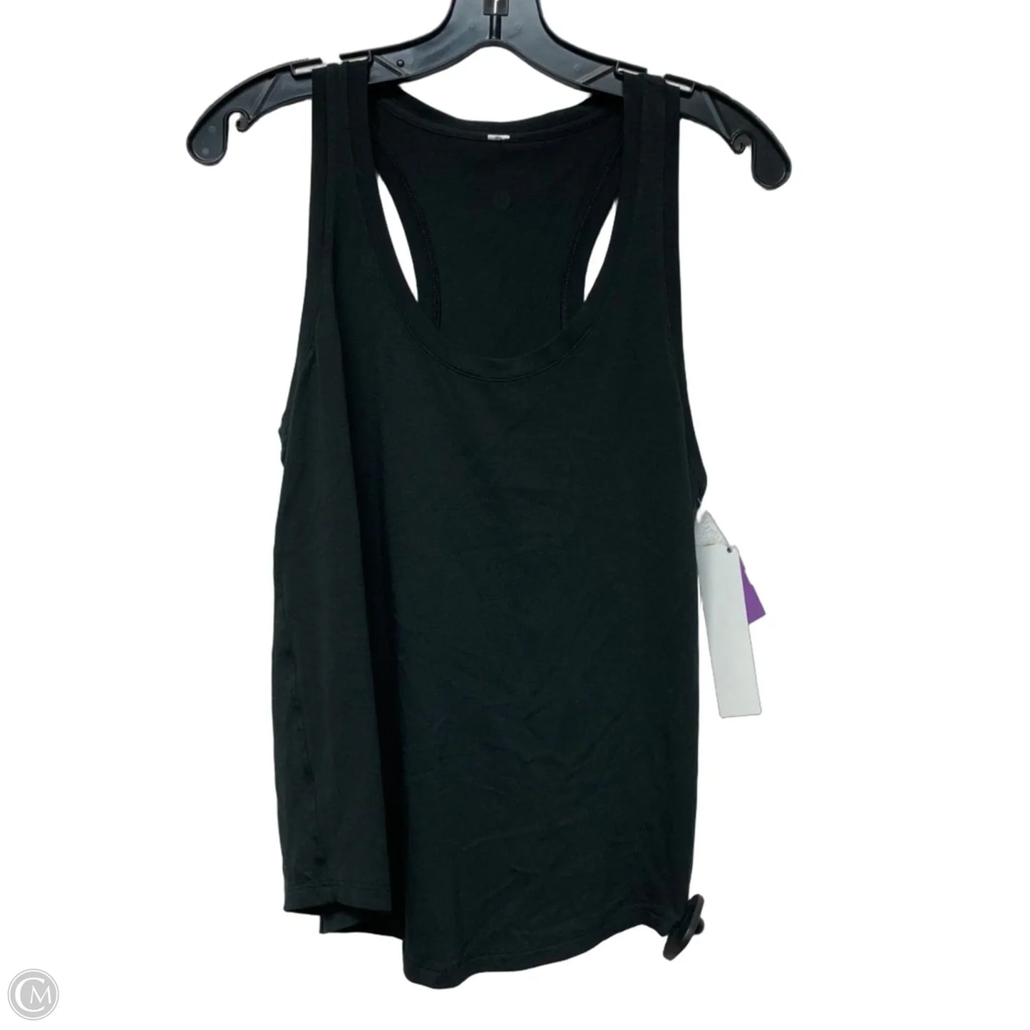 Athletic Tank Top By Lululemon In Black, Size: L