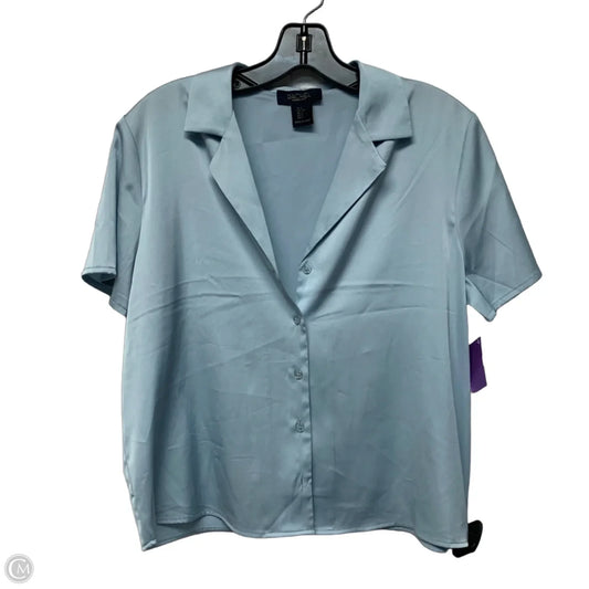 Top Short Sleeve By Rachel Roy In Blue, Size: S