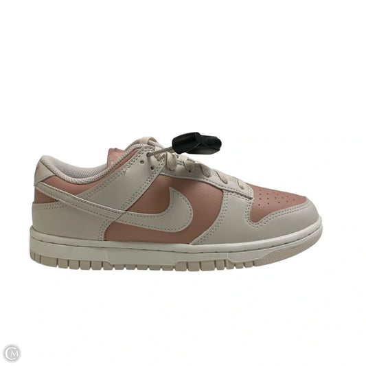 Shoes Sneakers By Nike In Cream & Pink, Size: 6