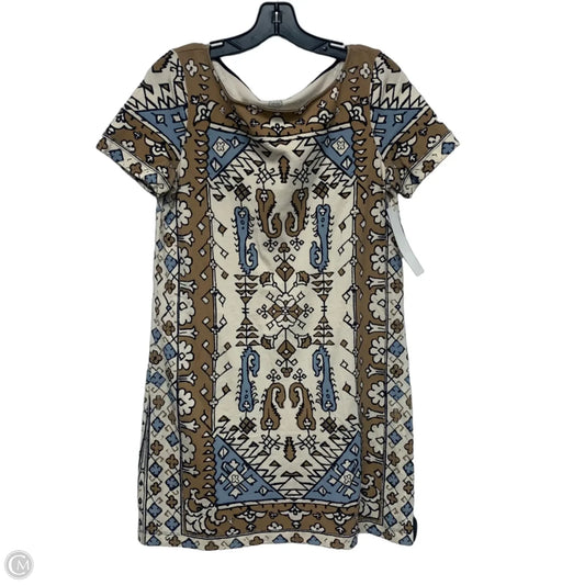 Dress Designer By Tory Burch In Blue & Brown, Size: M