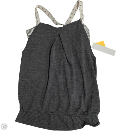Athletic Tank Top By Lululemon In Grey, Size: M