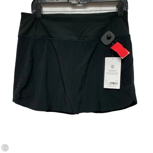 Athletic Skort By Athleta In Black, Size: M