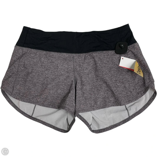 Athletic Shorts By Lululemon In Grey, Size: M