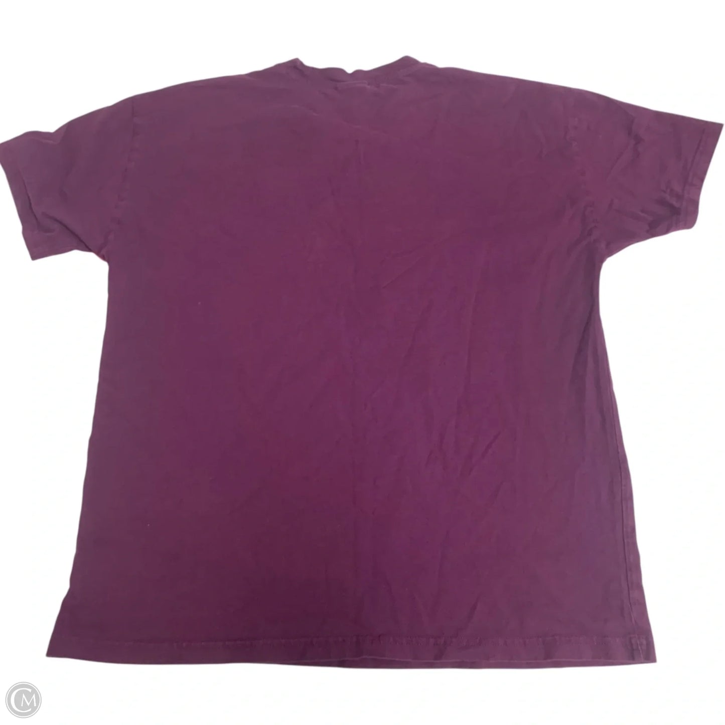 Athletic Top Short Sleeve By Gym Shark In Purple, Size: M