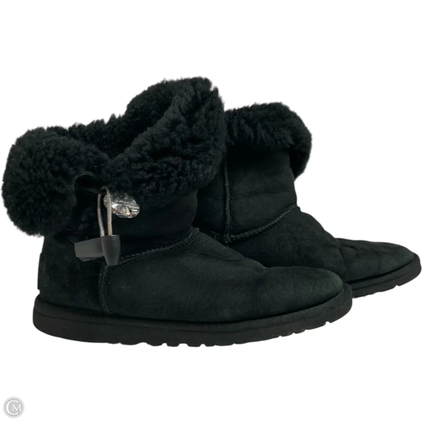 Boots Designer By Ugg In Black, Size: 6