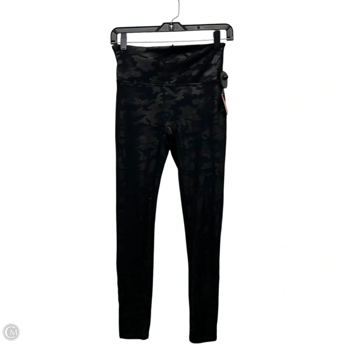 Athletic Leggings By Spanx In Black, Size: M