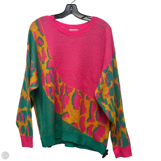 Sweater By Umgee In Pink, Size: L
