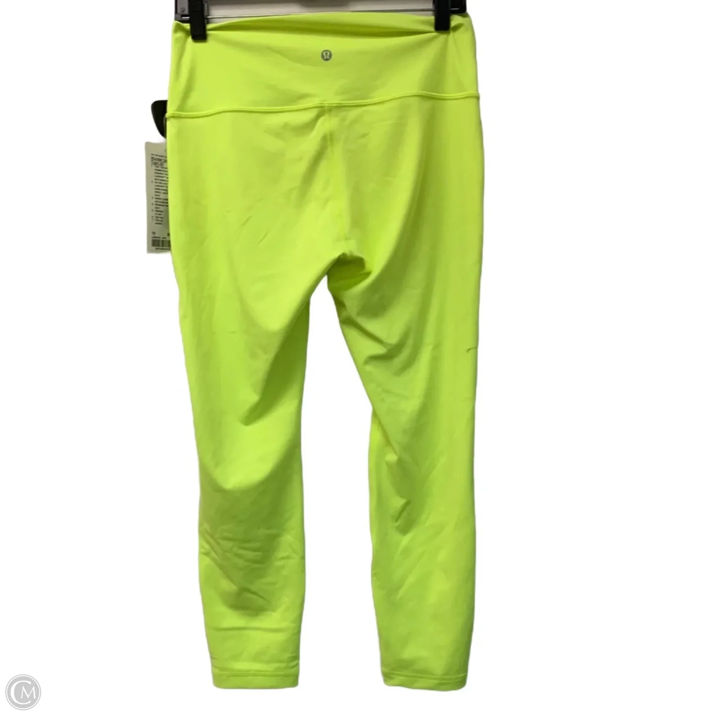 Athletic Leggings By Lululemon In Green, Size: M