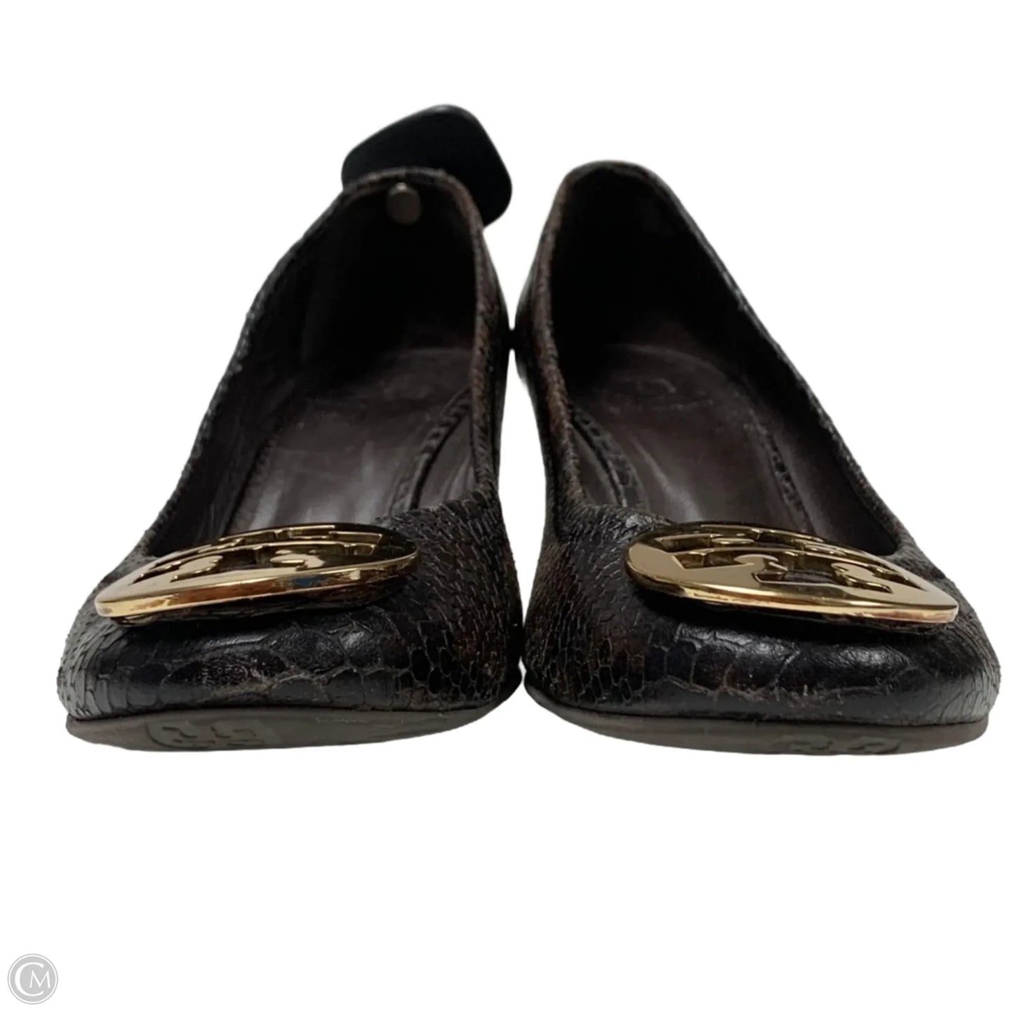 Shoes Designer By Tory Burch In Brown, Size: 9.5