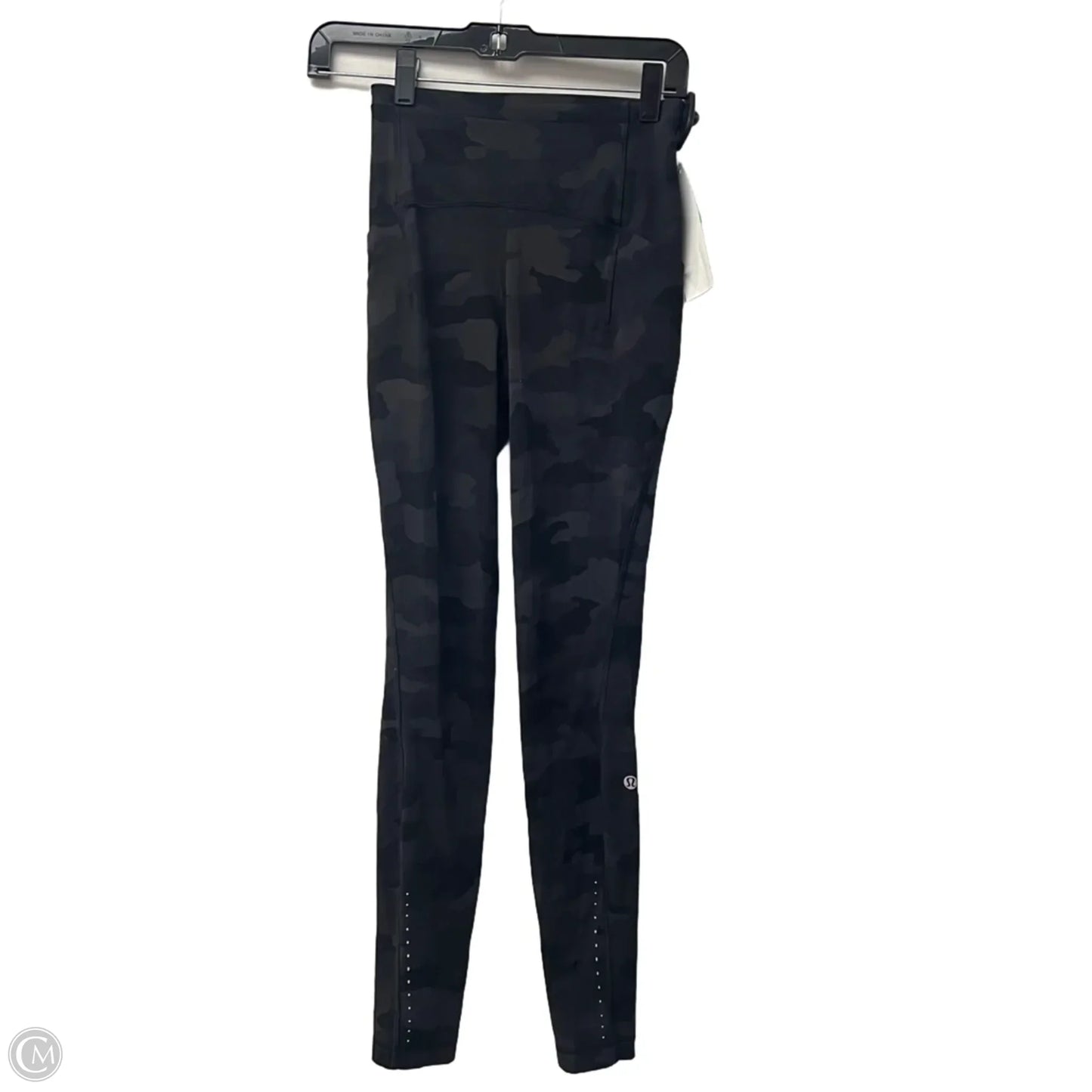 Athletic Leggings By Lululemon In Camouflage Print, Size: Xs