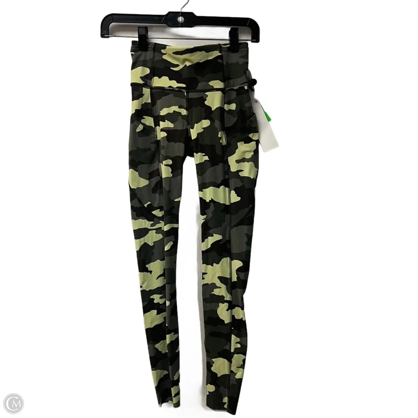 Athletic Leggings By Lululemon In Camouflage Print, Size: Xs