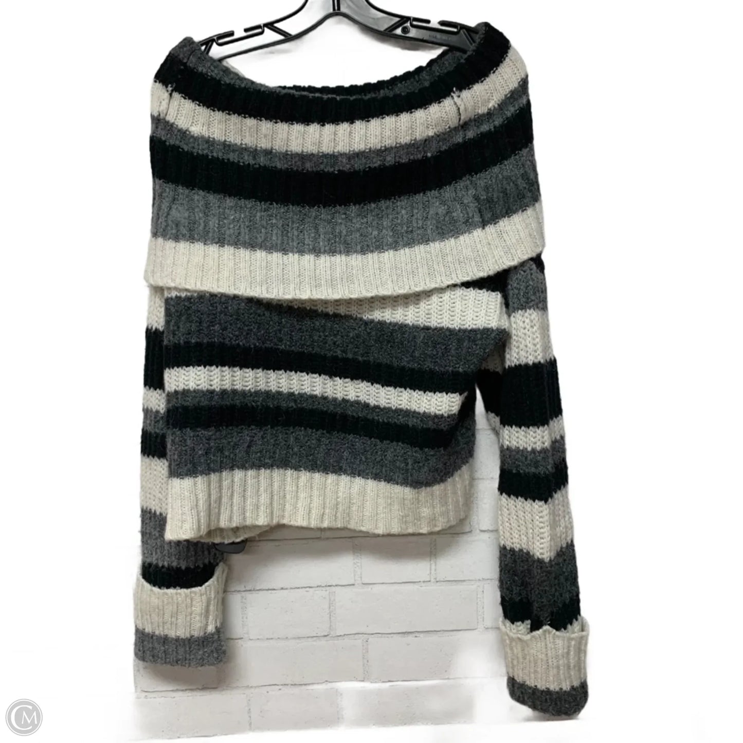 Sweater By Anthropologie In Grey, Size: Xl