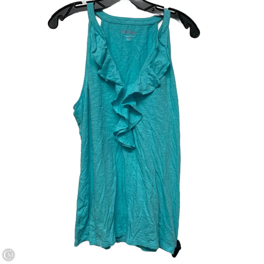 Top Sleeveless Designer By Lilly Pulitzer In Blue, Size: Xl