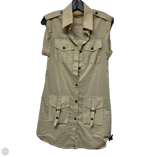 Dress Designer By Alice + Olivia In Tan, Size: S