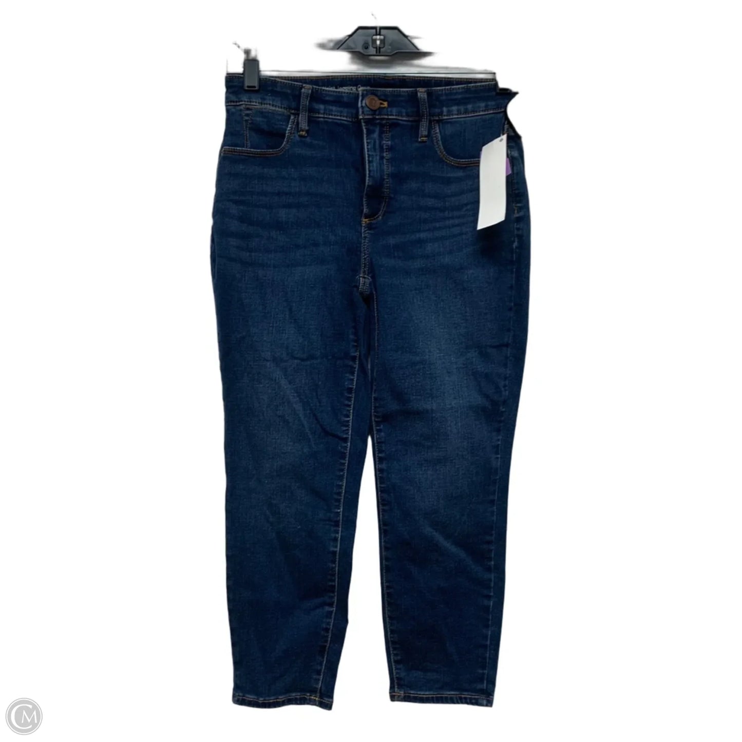 Jeans Cropped By Talbots In Blue Denim, Size: 2p