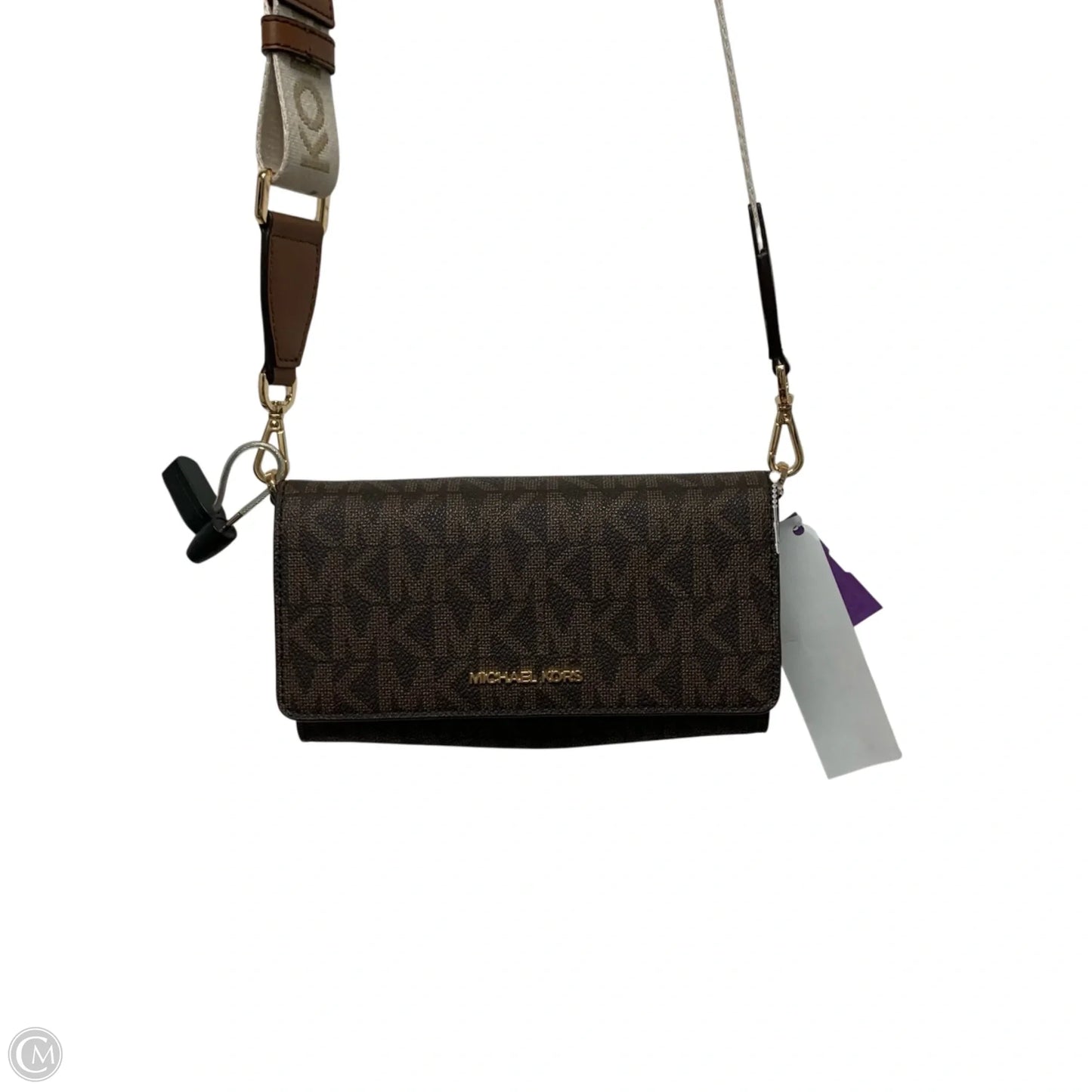 Crossbody Designer By Michael Kors, Size: Medium